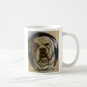 TAZA DE CAFÉ ¡AMO MI BULLDOG AMERICANO!