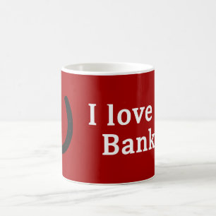 Taza De Café Amo Mi Caballo De Banquero