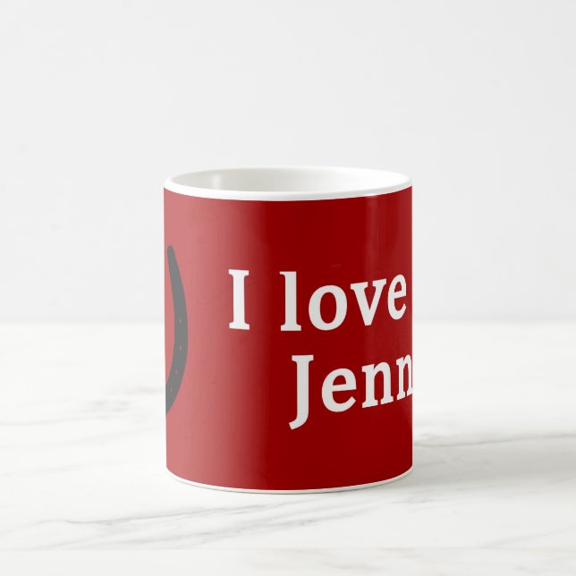 Taza De Café Amo Mi Caballo Jennet (Centro)