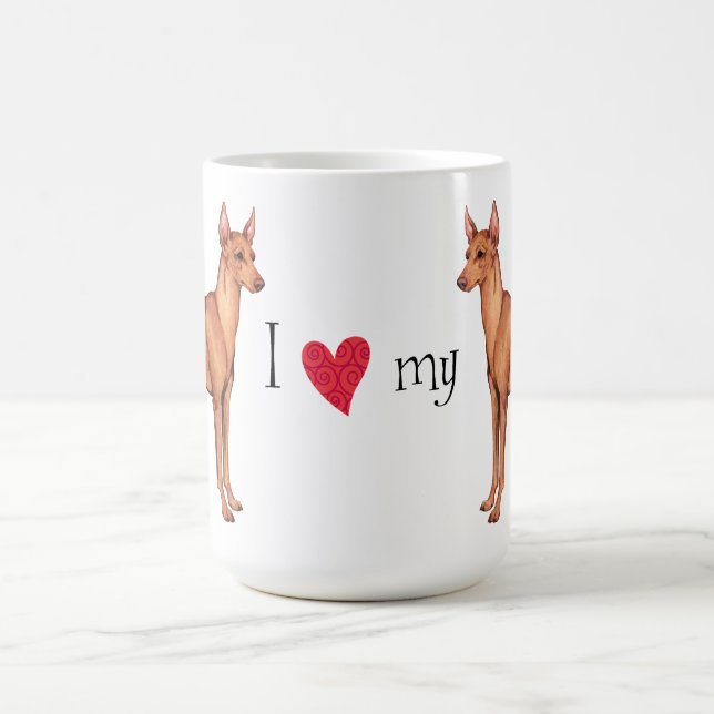 Taza De Café Amo mi Cirneco dell'Etna (Centro)