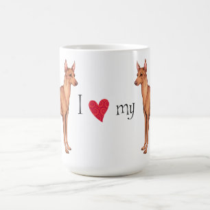 Taza De Café Amo mi Cirneco dell'Etna