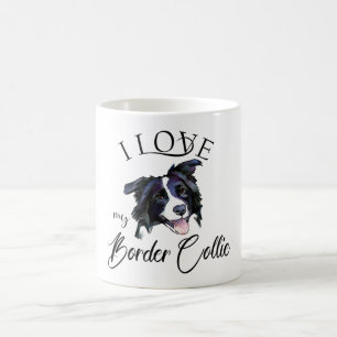 Taza De Café Amo Mi Collie Fronterizo