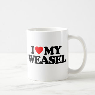 TAZA DE CAFÉ AMO MI COMADREJA