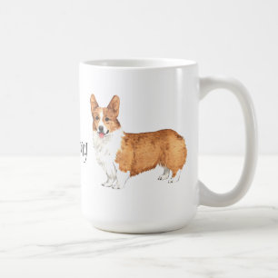 Taza De Café Amo mi Corgi Galés del Pembroke