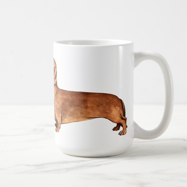 Taza De Café Amo mi Dachshund (Derecha)