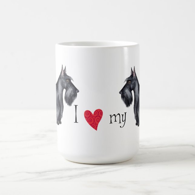 Taza De Café Amo mi escocés (Centro)