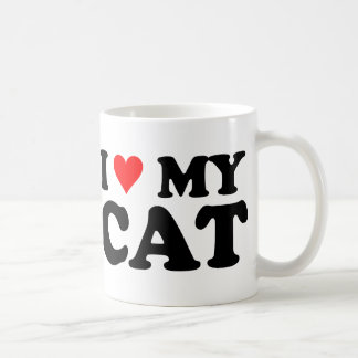 Taza De Café Amo Mi Gato