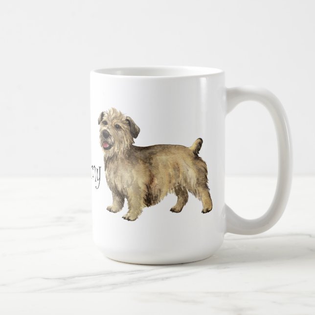Taza De Café Amo mi glen de Imaal Terrier (Derecha)