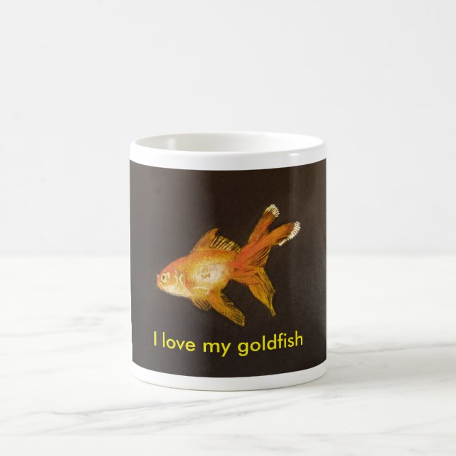 Taza De Café Amo mi Goldfish (Centro)