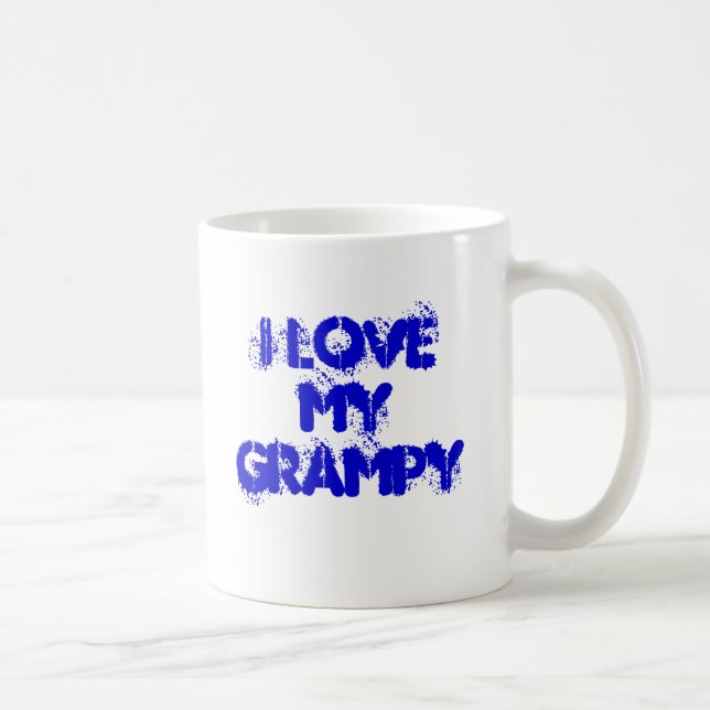 TAZA DE CAFÉ AMO MI GRAMPY (Derecha)