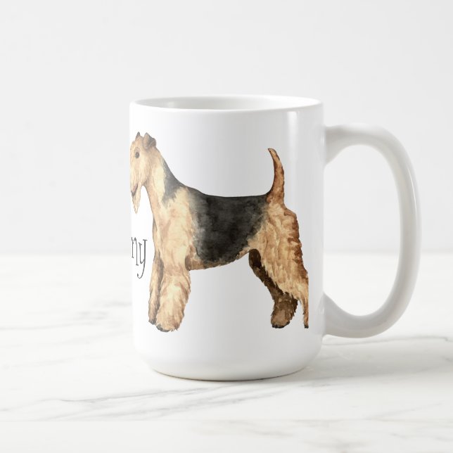 Taza De Café Amo mi Lakeland Terrier (Derecha)
