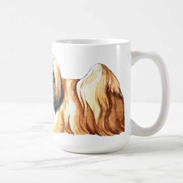 Taza De Café Amo mi Lhasa Apso (Derecha)