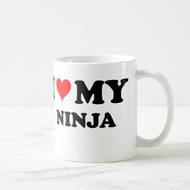 Taza De Café Amo mi Ninja (Derecha)