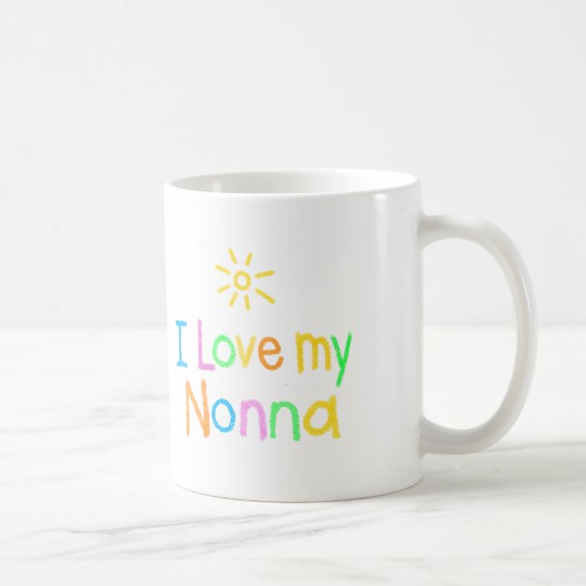 Taza De Café Amo mi Nonna (Derecha)
