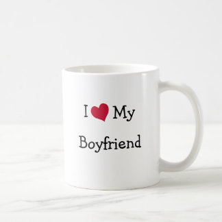 Taza De Café Amo Mi Novio Mug