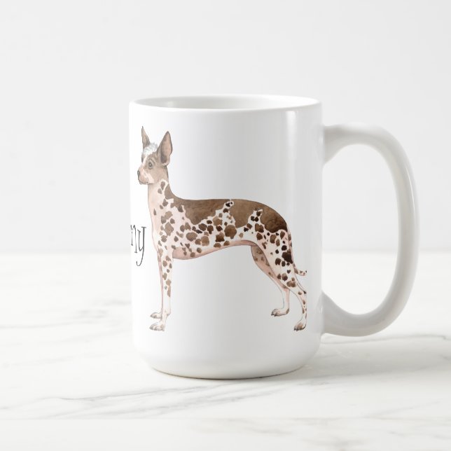 Taza De Café Amo mi orquídea peruana del inca (Derecha)