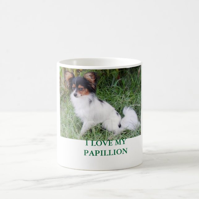 TAZA DE CAFÉ AMO MI PAPILLION (Centro)