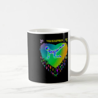 Taza De Café Amo mi patrón de vidrio teñido de colores de arcoí
