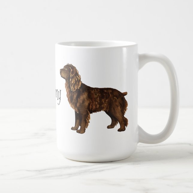 Taza De Café Amo mi perro de aguas de Boykin (Derecha)