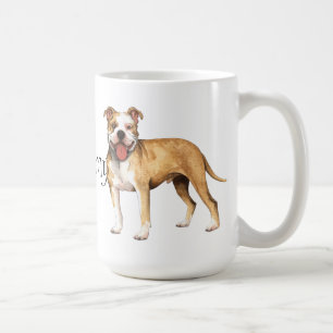 Taza De Café Amo mi Pit Bull Terrier