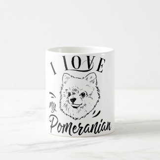 Taza De Café Amo Mi Pomerania  