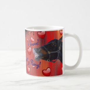 Taza De Café ¡Amo mi potro! Equestrian lindo