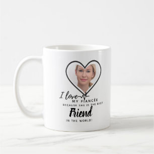 Taza De Café Amo Mi prometida - Mejor Amigo Personalizado