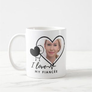 Taza De Café Amo Mi prometida - Mejor Amigo Personalizado