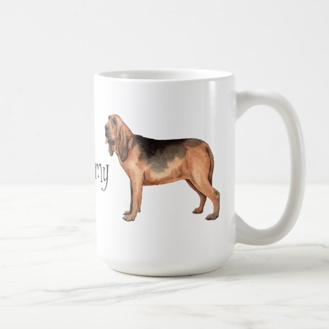 Taza De Café Amo mi sabueso (Derecha)