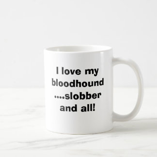 Taza De Café Amo mi sabueso….baba y…