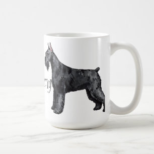 Taza De Café Amo mi Schnauzer gigante