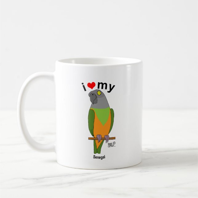 Taza De Café Amo mi Senegal (Izquierda)