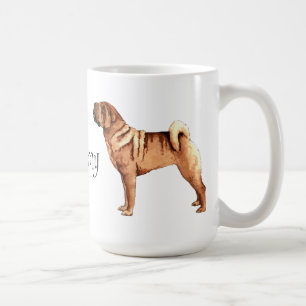 Taza De Café Amo mi Shar-Pei chino