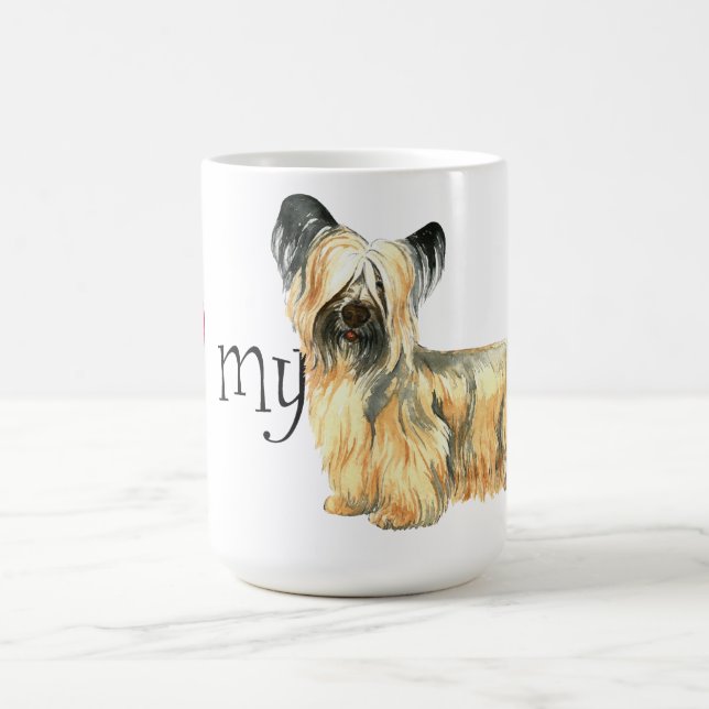 Taza De Café Amo mi Skye Terrier (Centro)