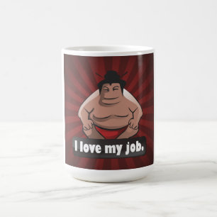 Taza De Café Amo mi sumo del trabajo