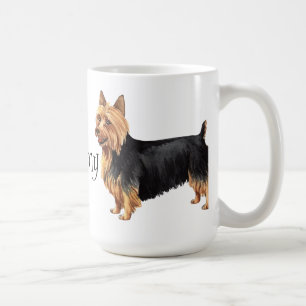 Taza De Café Amo mi Terrier australiano