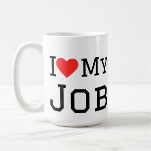 Taza De Café Amo mi trabajo