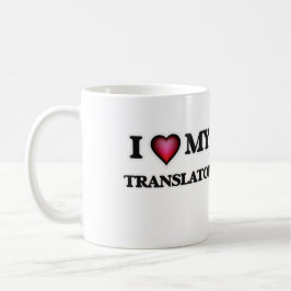 Taza De Café Amo mi traductor
