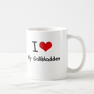 Taza De Café Amo mi vesícula biliar