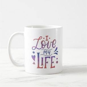 TAZA DE CAFÉ AMO MI VIDA
