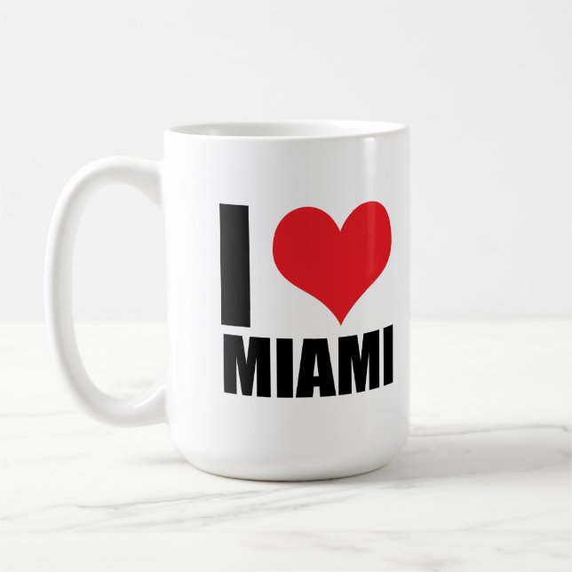 Taza De Café Amo Miami (Izquierda)