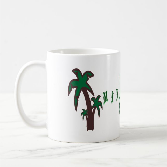 Taza De Café Amo Miami Gardens Florida (Izquierda)