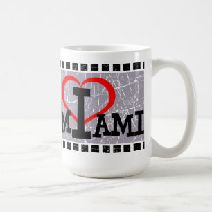 Taza De Café Amo Miami - Mugs