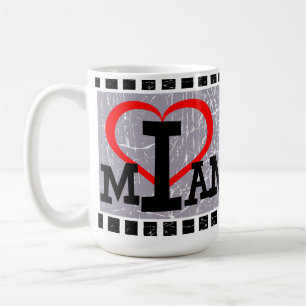 Taza De Café Amo Miami - Mugs