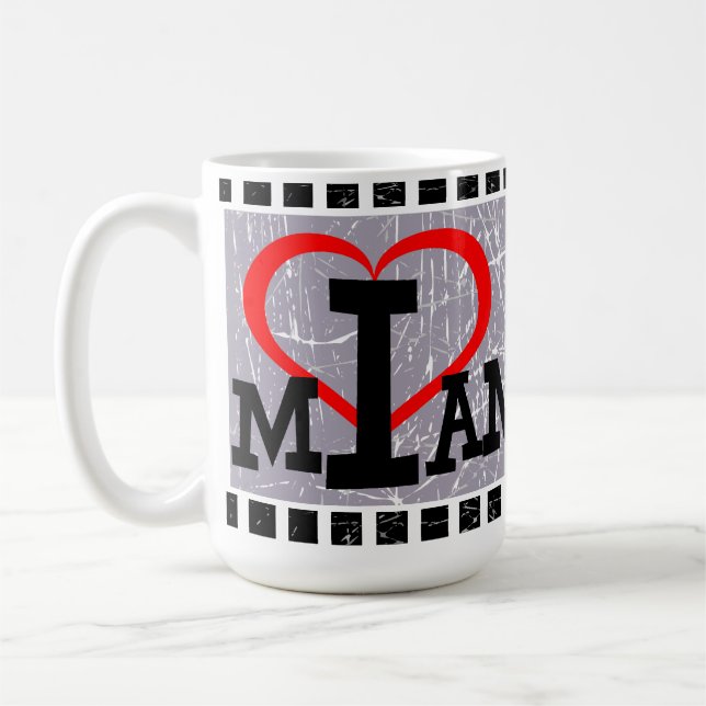 Taza De Café Amo Miami - Mugs (Izquierda)