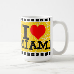 Taza De Café Amo Miami - Mugs