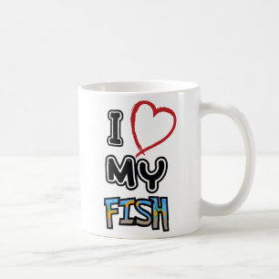Taza De Café Amo mis pescados