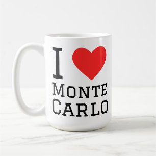 Taza De Café Amo Monte carlo