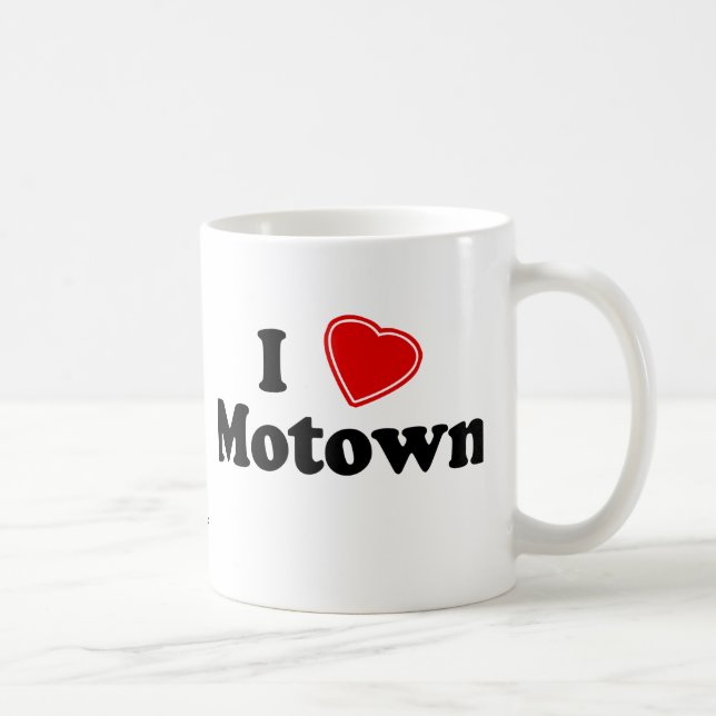 Taza De Café Amo Motown (Derecha)