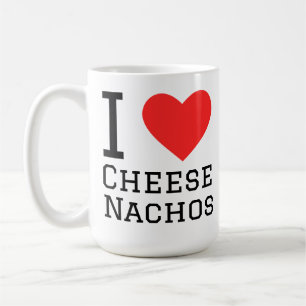 Taza De Café Amo nachos de queso
